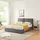 [en.casa] Lunner 160 x 200 cm Dunkelgrau