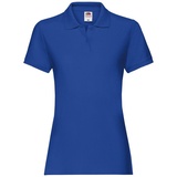 FRUIT OF THE LOOM LADIES Performance POLO royal, 2XL