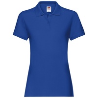 FRUIT OF THE LOOM LADIES Performance POLO royal, 2XL