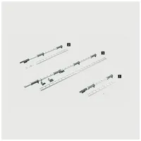 Hettich Eckschrankschwenkauszug-Drehachse LeMans II 9132547 720-900 mm