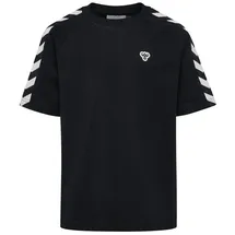hummel T-Shirt Hmljr Archive Kinder in BLACK | Gr.: 58-63