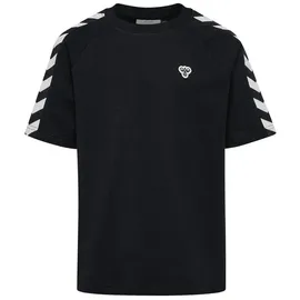 hummel T-Shirt Hmljr Archive Kinder in BLACK | Gr.: 58-63