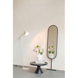 Zuiver Standspiegel Schwarz, Glas, 38.5x165x2.5 cm, Spiegel, Standspiegel