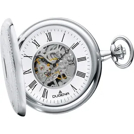 Dugena Taschenuhr 4460637-1 Silber / Glas, Silber
