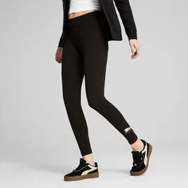 Puma Damen Leggings ESS METALLIC Leggings 685000-01 S - PUMA Black-Metallic Silver - S