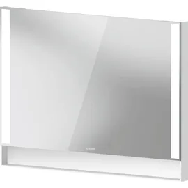 Duravit Lichtspiegel Qatego 100x75x6,5cm, 29 W, weiß matt