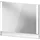 Duravit Lichtspiegel Qatego 100x75x6,5cm, 29 W, weiß matt