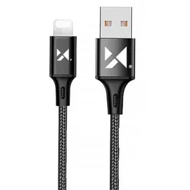 wozinsky WUC-L1B Schwarz USB-Kabel - Lightning 2.4A 1m