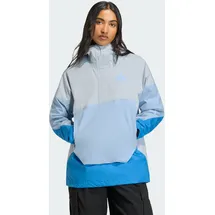 adidas Terrex Xploric 2.5 Layer CLIMAPROOF Anorak - Crystal Sky / Glow Blue / Ray Blue - XS