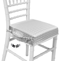 Taeku Sitzerhöhung Stuhl, Cartoon Tragbares Boostersitze mit 2 Sicherheits Schnalle Waschbar Sitzerhöhung für Esstisch (Stern Grau)