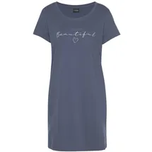 vivance dreams by lascana Bigshirt Pyjama-Shirt Blau 32/34
