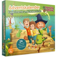 Franzis 67202 - Adventskalender Petronella Apfelmus - Experimente und Zaubertricks, 24 spannende Versuche zum Advent, für Kinder ab 7 Jahren