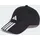 adidas 3-Streifen New Logo Baseball Kappe Black / White Teens