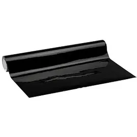 plottiX Vinylfolie 1 Rolle 31,5 cm x 1 m Schwarz