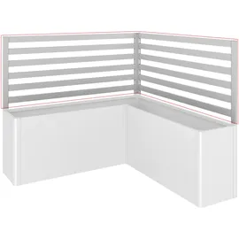 Biohort Rankgitter L200 201 x 91 x 0 cm Silber