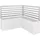 Biohort Rankgitter L200 201 x 91 x 0 cm Silber