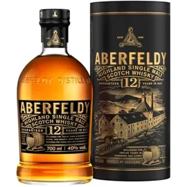 Aberfeldy 12 Years Old Highland Single Malt Scotch 40% vol 0,7 l Geschenkbox