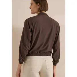 Cecil Blouson in Unifarbe Braun L