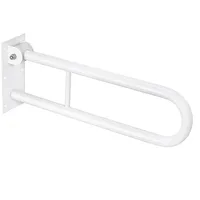 Brillantbad BELP Stützklappgriff in U-Form Eisen Weiß 100x250x616 mm,