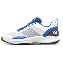Wilson Hurakn Pro V2 Padelschuhe - White / Deja Vu Blue / Black - EU 49 Blau, Weiss