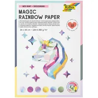 Folia Magic Rainbow 24 x 34 cm 120 g/m2 12 Blatt