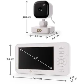 Kinderkraft NITEEYE TRAVEL 4,3'' Monitor