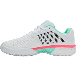 K-Swiss Express Light 3 White/Neon Mint/Neon Pastel Pink 37
