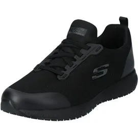 SKECHERS Squad SR Myton Sneaker, Black Textile Synthetic, 42