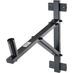 König & Meyer 24110, Wand, 50 kg, Stahl, Schwarz, Wand, 0 - 22°