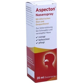 Hermes Arzneimittel Aspecton Nasenspray entspricht 1,5% Kochsalz-Lsg.