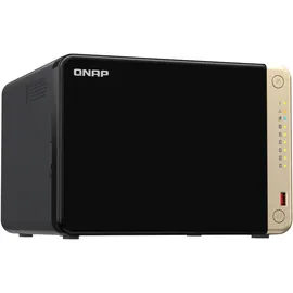 QNAP TS-664 Leergehäuse Schwarz