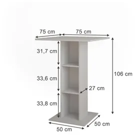 Vicco Bartisch Repose 75 x 75 cm Weiß