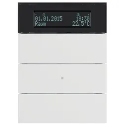 Berker Tastsensor 75663599 3fach mit Raumtemperatur