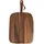NICOLAS VAHÉ Schneidebrett-Set Holz 1 39 x 22 cm Braun