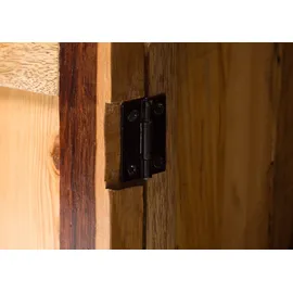 Massivmoebel24 NATURE OF SPIRIT TV-Lowboard 150x50x50 cm Mehrfarbig Holz