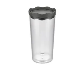Koziol Vorratsdose PRINCE L, 1 Liter 7069701 , Farbe: dunkelgrau