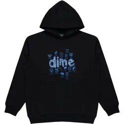 Dime Agi Hoodie - Schwarz - S