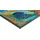 Wash+Dry Exotic Pavo 50 x 75 cm Blau/Petrol