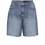 Noisy May NMHOLLA Jeansshorts Blau XS