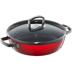 WMF Fusiontec Mineral Roasting Pan 28cm Red with lid