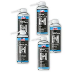 5x 400ml LIQUI MOLY 20971 Schmiermittel PTFE Longlife Spray Fett Spray