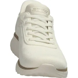 SKECHERS Bobs Squad Chaos Damen Gold/Weiß 37