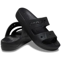 Crocs Damen Via Platform Sandale, Schwarz, 41 EU