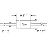 taiwan-semiconductor SF - Gleichrichterdiode, V, 6 A, DO-201AD