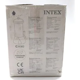 Intex Kartuschenfilterpumpe grau 2,3 m3/h