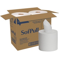 SofPull Centerpull Papierhandtücher von GP Pro (Georgia-Pacific), weiß, 28143, 567 Blatt pro Rolle, 4 Rollen pro Packung