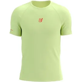 compressport trail racing kurzarm trikot grun herren - XL