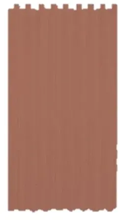 EXKLUSIV HEIMTEXTIL Voile Schlaufenschal 140x245cm braun