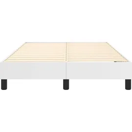 vidaXL Boxspringbettgestell 120 x 200 cm Weiß