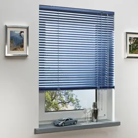 LIEDECO Aluminium-Jalousie 50 x 160 cm Blau